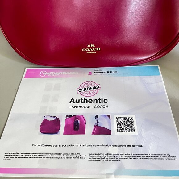 Coach Nomad Hobo 36026 Glovetanned Leather Shoulder Bag Purse Authenticated READ - Picture 11 of 16